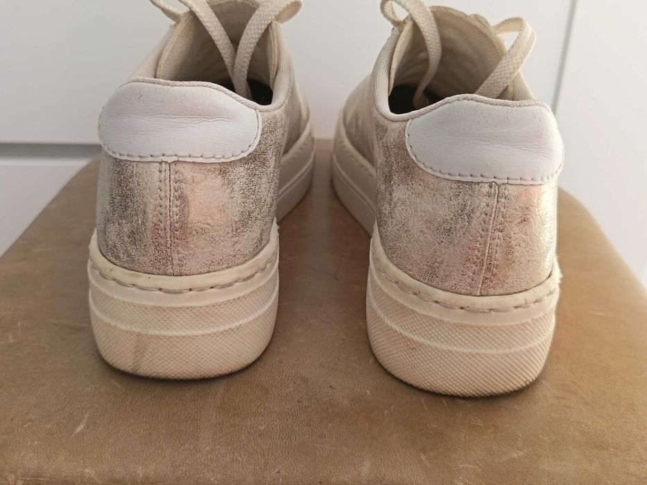 Sneaker Rieker argintiu