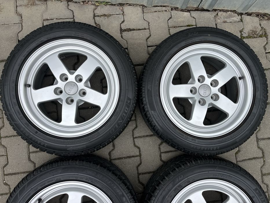 Jante aliaj 5x112mm, 205/55 R16 Audi A3, A4, A6mVW Seat Skoda Mercedes