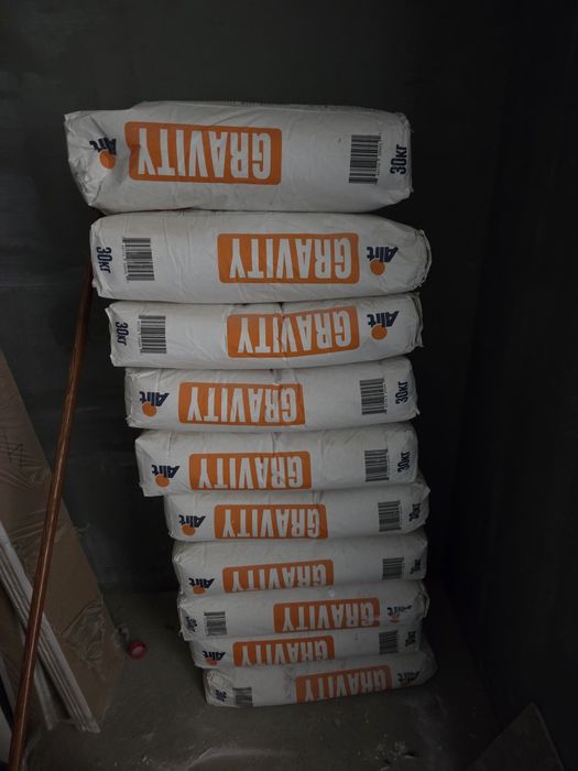 Наливной пол гипсовый Gravity