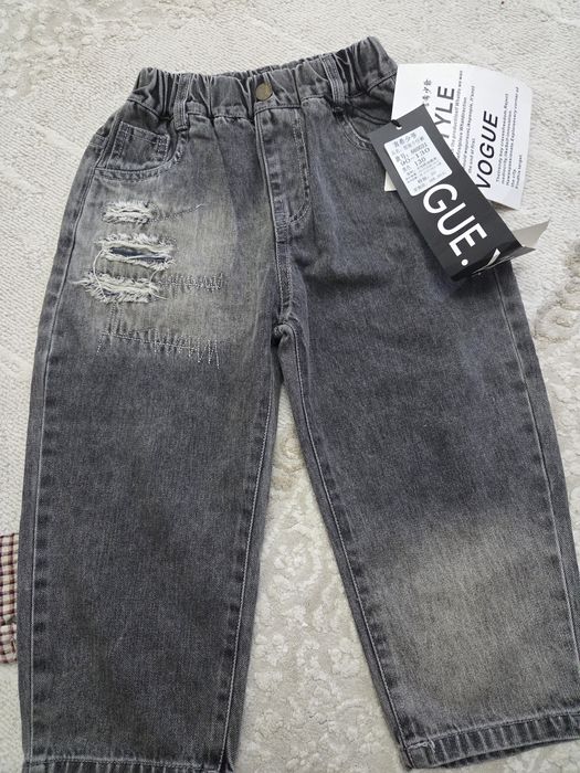 Джинсовые брюки новый