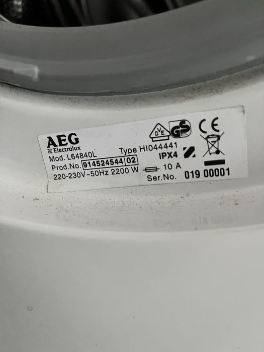 Пералня АЕГ-елетролукс