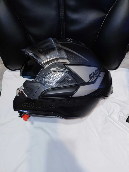 Отваряема каска Shark EVO GT Encke Matt Black Anthracite