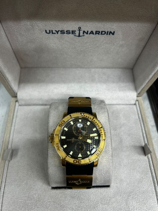 Ulysse Nardin Maxi Marine Diver  18k Rose Gold