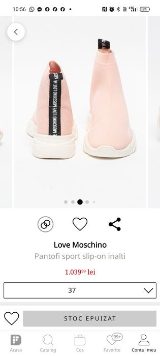 Ocazie Love Moschino 37 originali