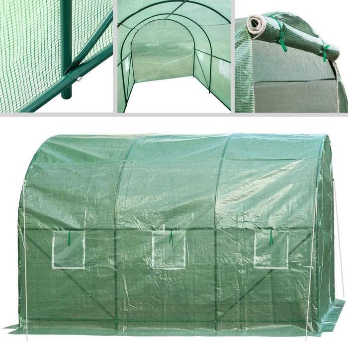 Тунелна оранжерия с размери 3х2х2 метра (6m2) Mar-Pol