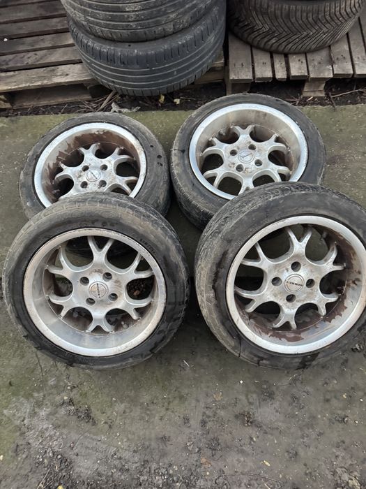 Vand set cauciucuri cu jante aliaj r15 4x98 Ford Ka r16 4x100 logan r1