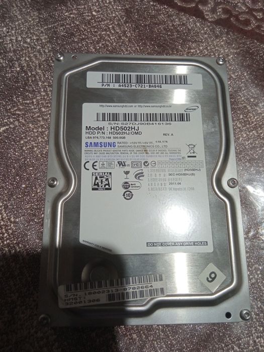 Asosiy xotira HDD 2ta