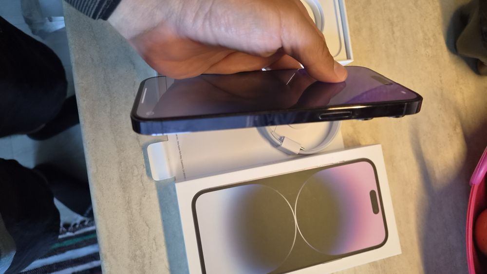 iPhone 14 Pro Max 256GB Deep Purple – stare foarte bună, cutie + factură