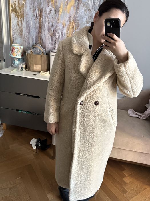 Шуба из натуральной овчины