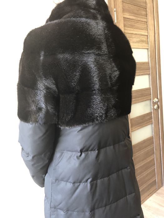 Пуховик с норкой