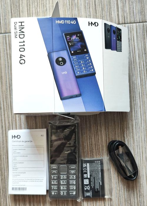 HMD 110 4g телефон с бутони