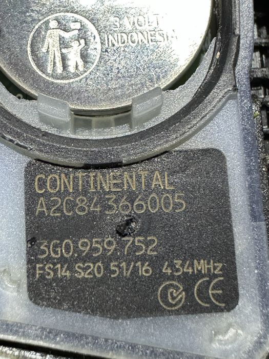 Cheie metalica originala  VW  Volkswagen GTE  GTI  keyless