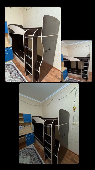 Проадется двухярустный кровать детский