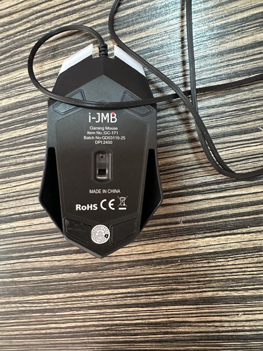 Геймърски и многоцветен комплект за игри, i-JMB, LED клавиатура, ергономична мишка GC-171 HD 360º звукови слушалки