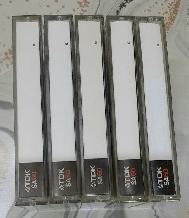 Аудио касети TDK SA /Gold  / 60 мин.-  Хром