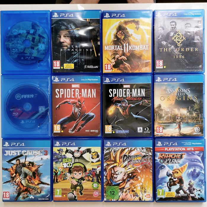 Pachet 12 jocuri PS4