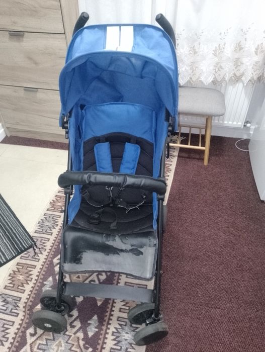 Carucior bebe budy golf albastru