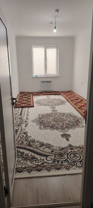 Янги хаёт хушнуд махалла 6- этаж 2хонали(73,25кв)сотилади.