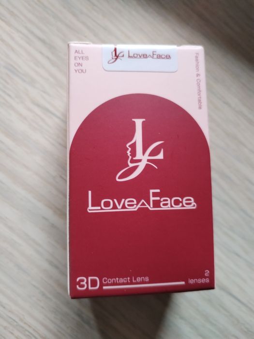 Линзы красные без диоптрий многоразовые