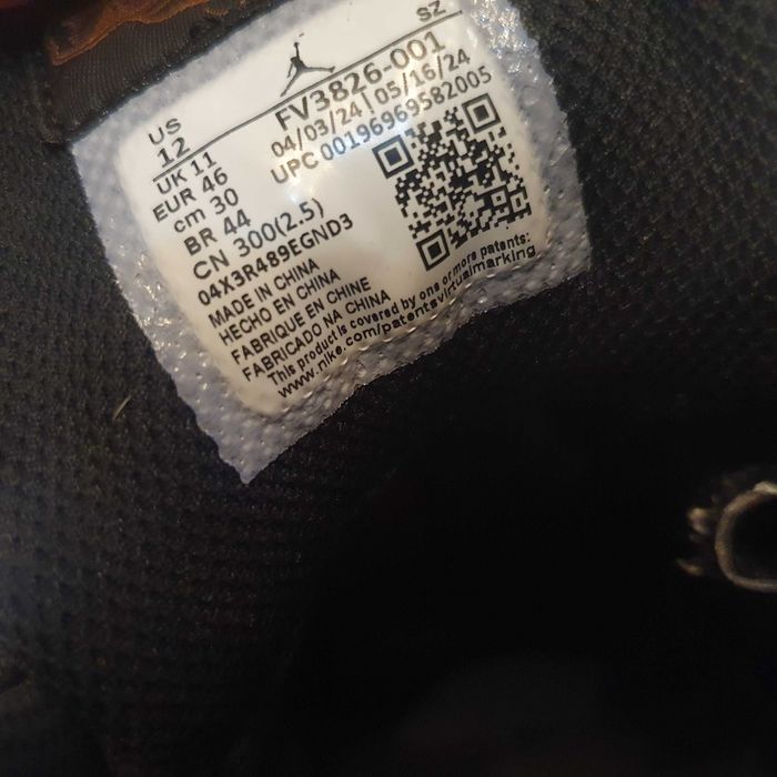 Ghete Air  Jordan mas 46