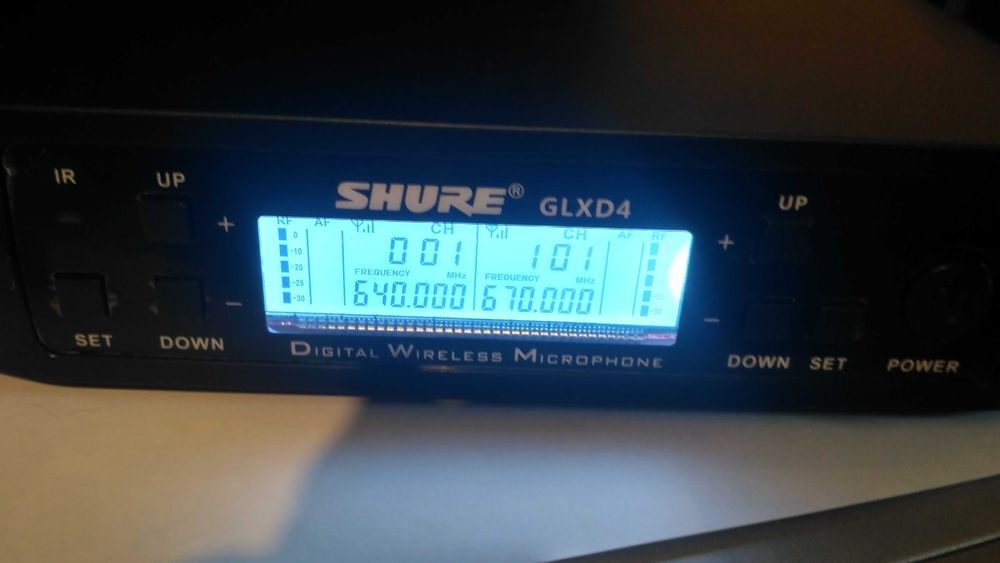 Радиомикрофон SHURE GLXD4 микрофон радиосистема ручные микрофоны