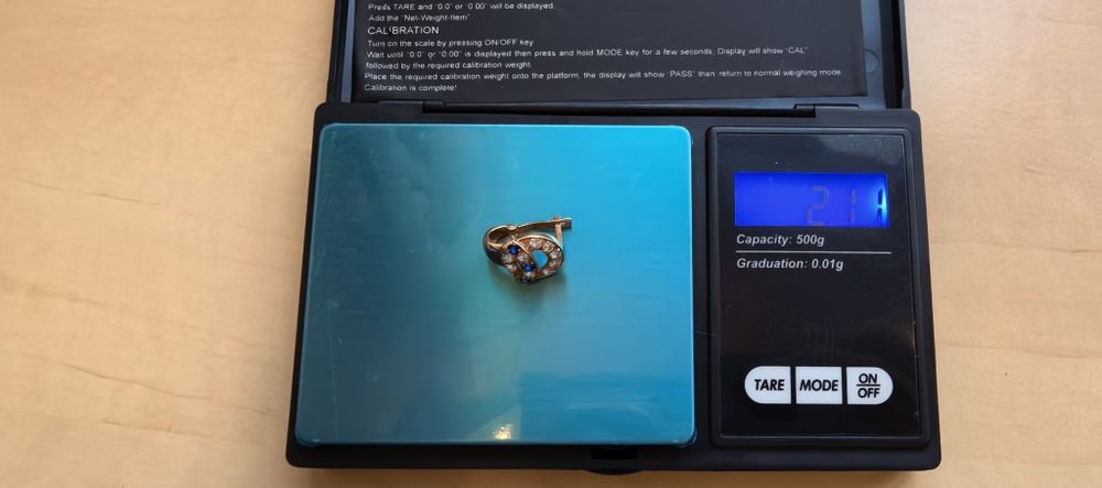 Cercel AUR 14k 585 - 2.11 Grame