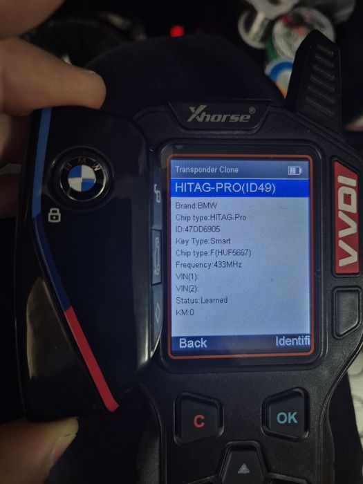 Bmw ключ FGB57,434mhz подходящ за Cas 4,Fem,bdc02..03