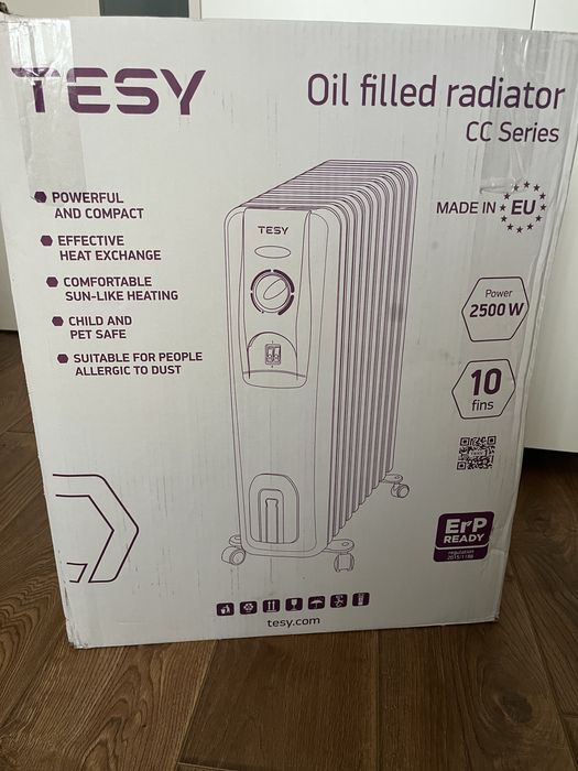 Маслен радиатор Tesy