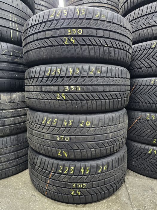 4x 255/45/20 M+S CONTINENTAL 2024 Stare excelentă