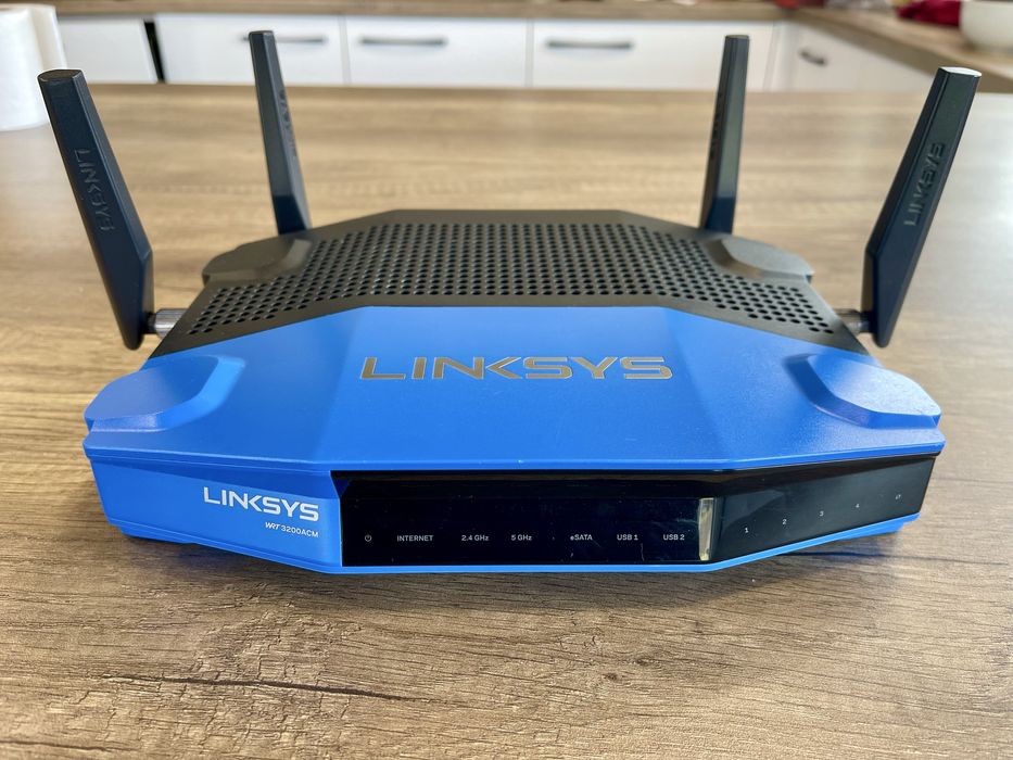 Linksys WRT3200ACM AC3200 мощен WiFi рутер | 4 антени | OpenWRT