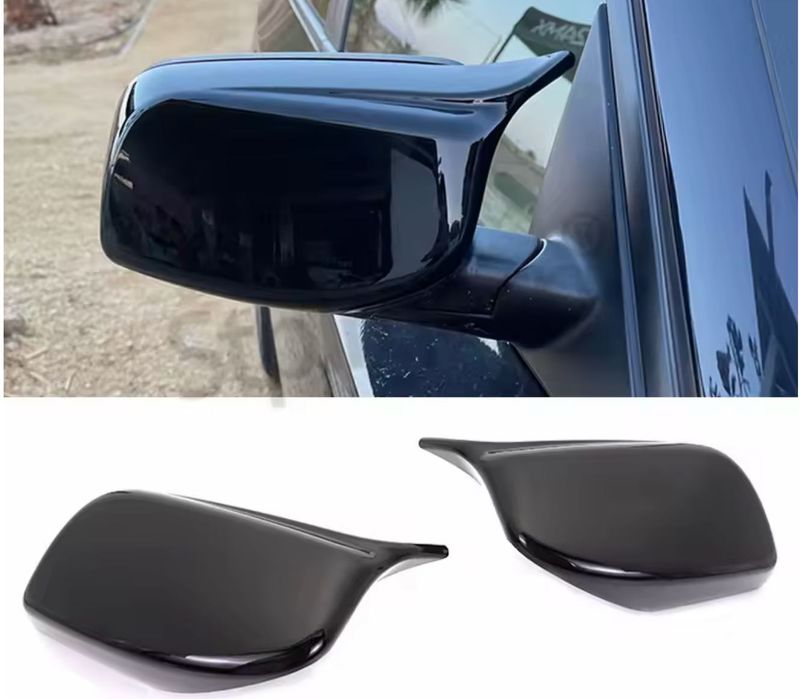 Capace oglinda M cu CLIPSURI BMW seria 5 E60 E61(2003-2010)negru lucio