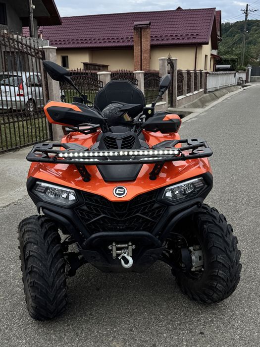 cf moto 520L din anul 2024, 2100km!
