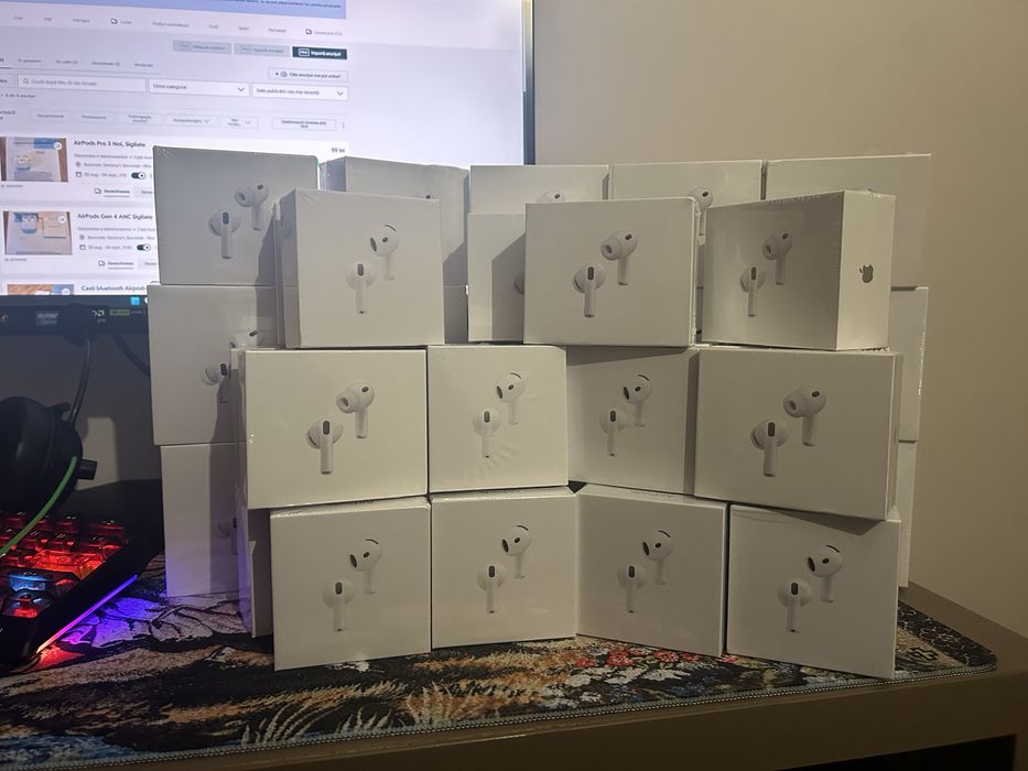 AlRPODS Gen 4/Pro 2/Pro 3 ANC Noi, Sigilate