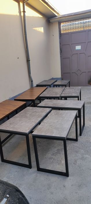 Стол в стиле лофт