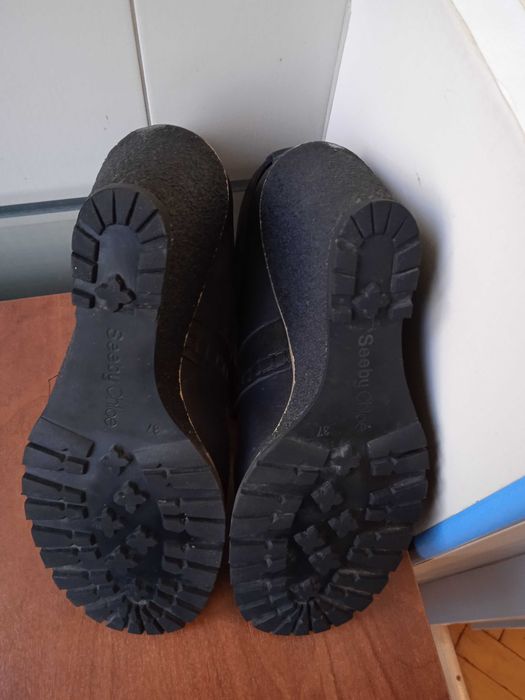 SEE BY CHLOÉ оригинални дамски обувки на платформа - Естествена кожа!