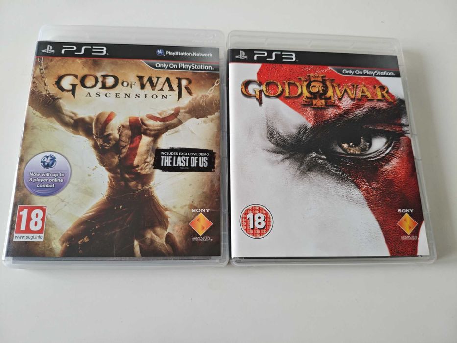God of War III 3 + God of War Ascension Playstation 3 PS3