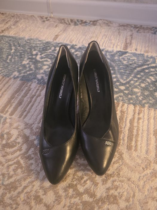 Туфли женские кожаные