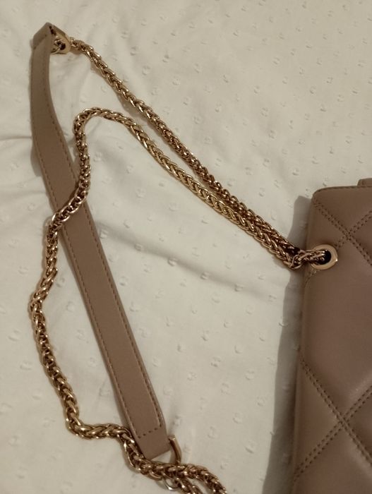 Geantă Musette piele naturala