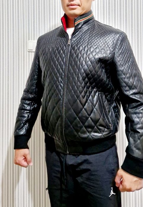 Куртка кожаная новая