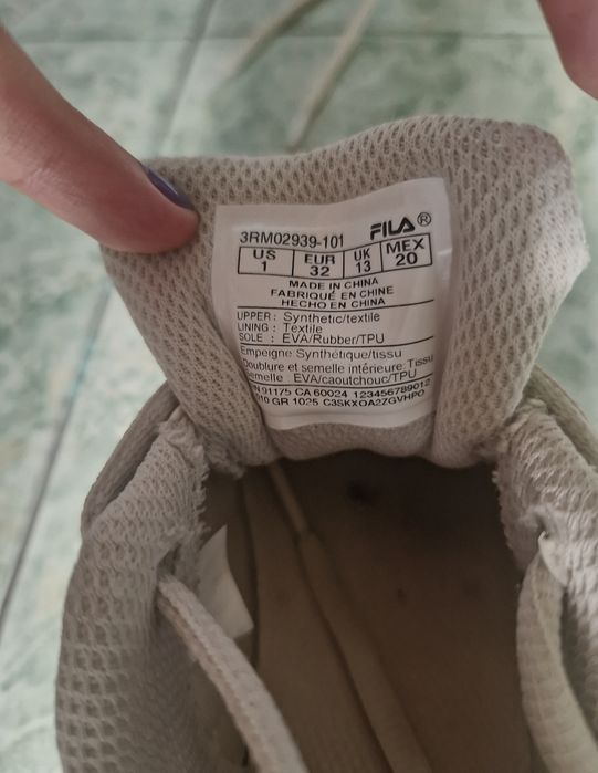 Adidasi FILA copil , marime 32