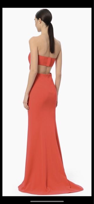 Официална рокля червена