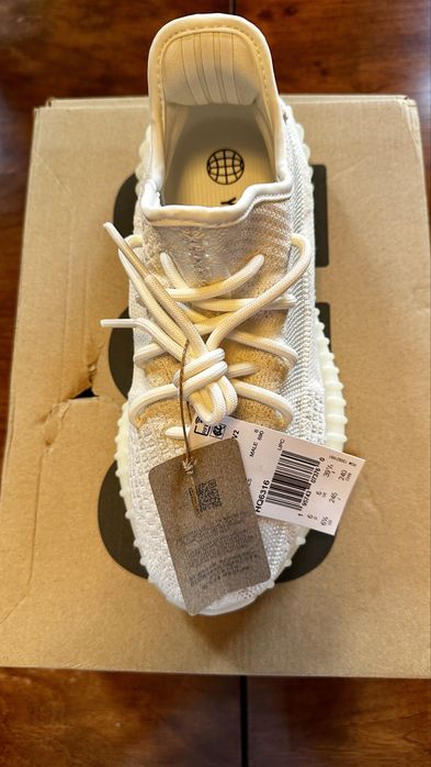 Yeezy Boost 350 V2 „Bone” – noi, nepurtați, mărimea 39 1/3