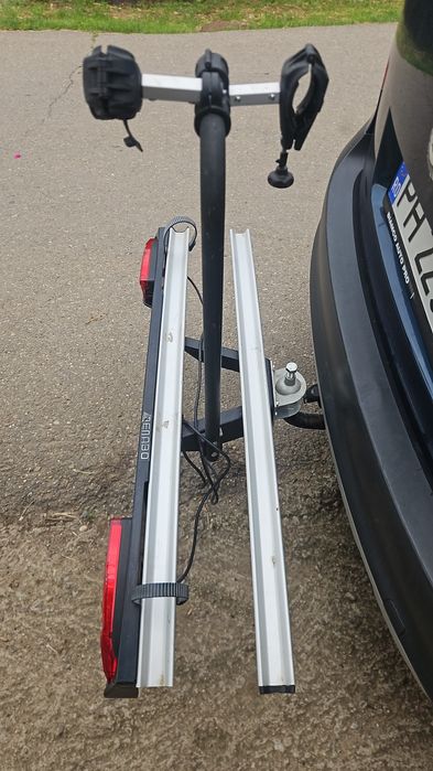 Suport 2   biciclete  pe carlig thule menabo atera mont blanc eufab