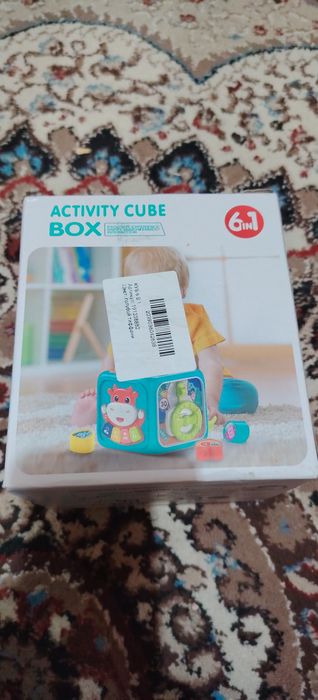Развивающийся игрушка 6 в 1 куб