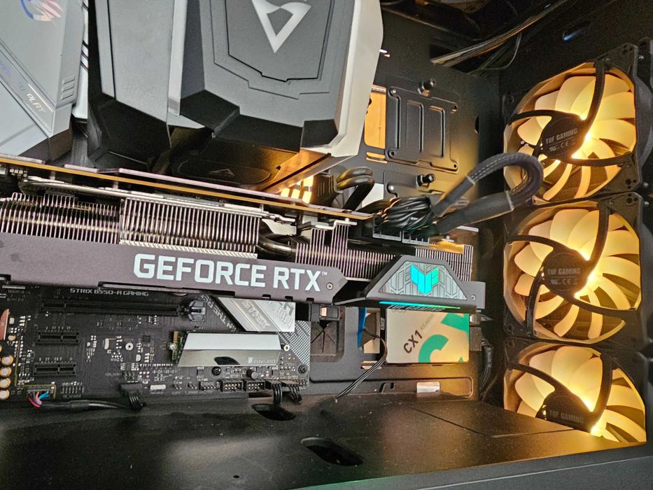 Геймърски PC Р7 5700X, RTX 3080 ASUS TUF, 64GB ddr4, Corsair 1000W