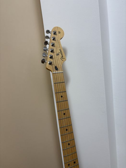 Chitara Fender Stratocaster Player Series MN Capri Orange, prima generatie, made in Mexico