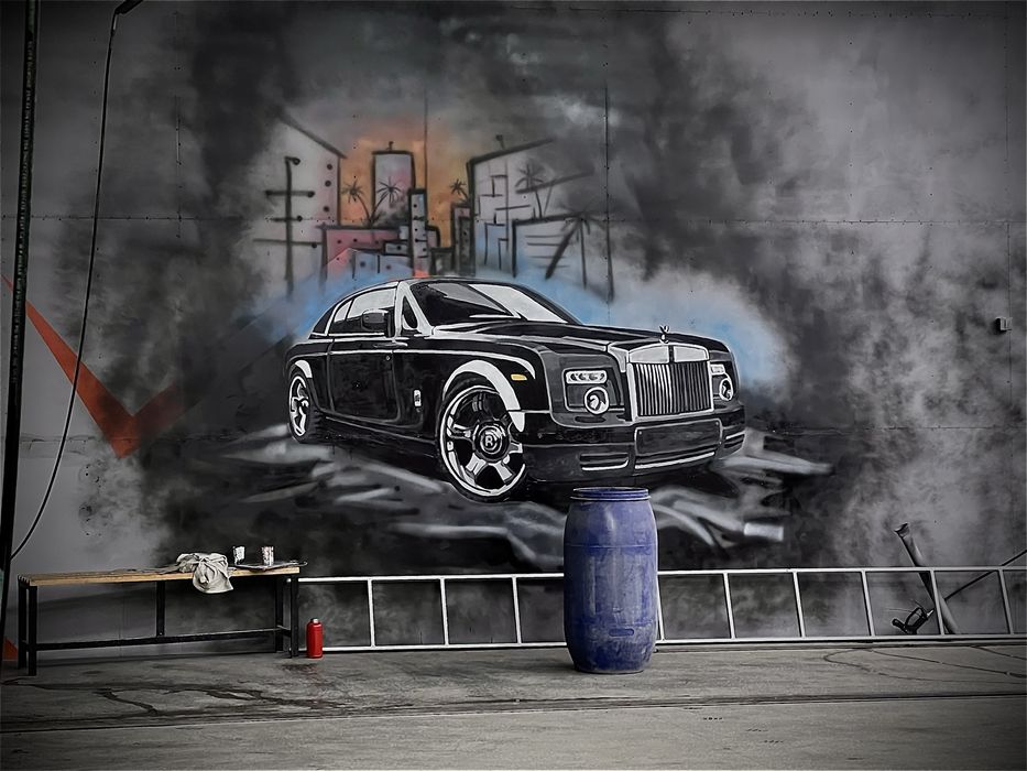 Rassom devorga rasm chizish xizmati