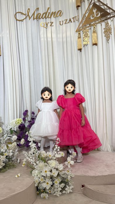 Прокат детских платьев на 5-6-7-8 лет