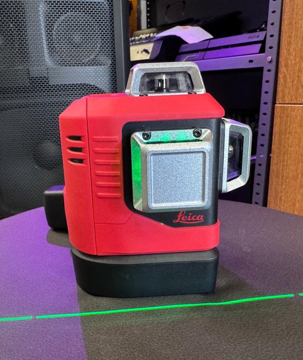 Amanet F28: Nivela laser Leica L6G-1 / linii laser verzi/ reglare micrometrica