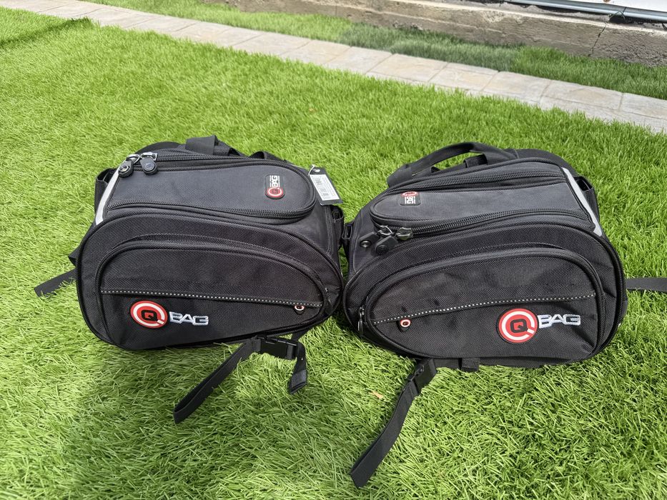 Genti laterale textil motocicleta saddlebags